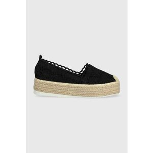 Answear Lab espadrile culoarea negru, cu platforma imagine