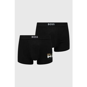 BOSS boxeri 2-pack barbati, culoarea negru imagine