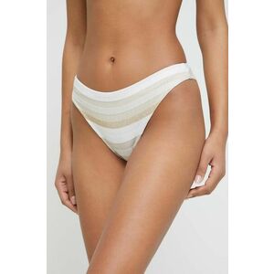 Max Mara Beachwear chiloti de baie culoarea auriu imagine