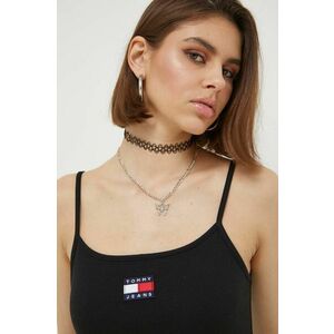 Tommy Hilfiger top femei, culoarea negru imagine