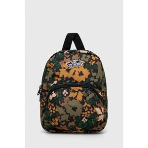 Vans rucsac culoarea verde, mic, modelator imagine