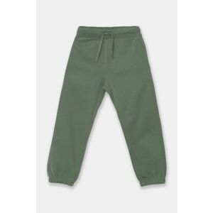 United Colors of Benetton pantaloni de trening pentru copii culoarea verde, neted, 3EB5CF05L imagine