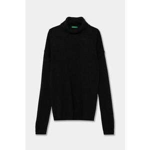 United Colors of Benetton pulover pentru copii din amestec de lana culoarea negru, 1032C200D imagine