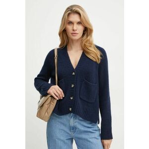 MAX&Co. cardigan din lana culoarea albastru marin, 2426346014200 imagine