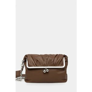 Weekend Max Mara poseta de piele culoarea maro, 2425516015600 imagine