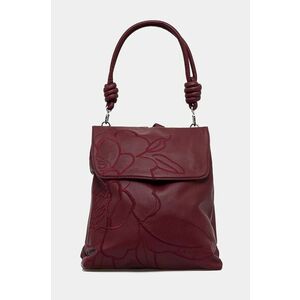 Desigual rucsac KELLER HAMPTON femei, culoarea bordo, mare, neted, 24WAKP33 imagine