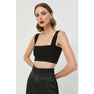 Victoria Beckham top femei, culoarea negru 1222KAC003635A imagine