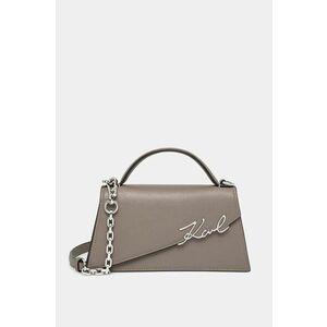 Karl Lagerfeld poseta de piele culoarea maro, 246W3099 imagine