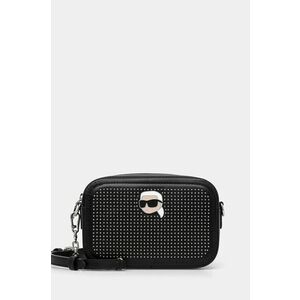 Karl Lagerfeld poseta de piele culoarea negru, 246W3028 imagine