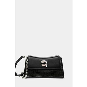 Karl Lagerfeld poseta de piele culoarea negru, 246W3029 imagine