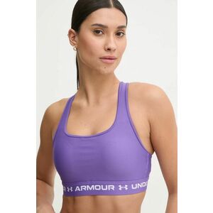 Under Armour sutien sport Crossback culoarea violet imagine