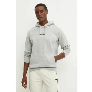 Ellesse bluza Pershuta OH Hoody barbati, culoarea gri, cu glugă, cu imprimeu, SHP16466 imagine