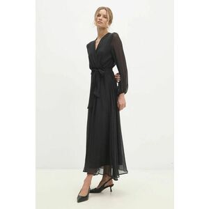 Answear Lab rochie culoarea negru, maxi, evazati imagine