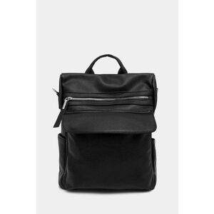 Answear Lab rucsac femei, culoarea negru, mare, neted imagine