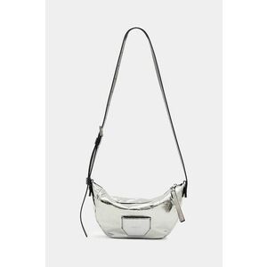 AllSaints poseta de piele MADEA CROSSBODY culoarea argintiu, W231XB imagine