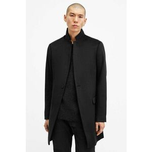 AllSaints palton din lana HARGROVE COAT culoarea negru, de tranzitie, M038OB imagine