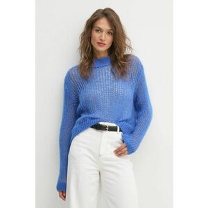 United Colors of Benetton pulover din amestec de lana femei, light, cu turtleneck, 1342D10BN imagine