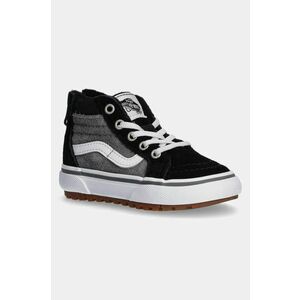 Vans tenisi de piele pentru copii MTE SK8-Hi Zip culoarea gri, VN000D0MN421 imagine