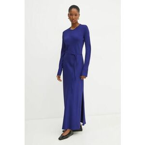 Forte Forte rochie culoarea violet, maxi, evazati, 13252_my dress imagine