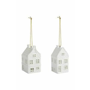 &k amsterdam pandantiv decorativ canal house 2-pack imagine