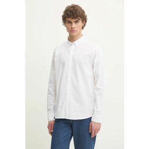 Hollister Co. camasa barbati, culoarea alb, cu guler button-down, regular, KI325-4056 imagine