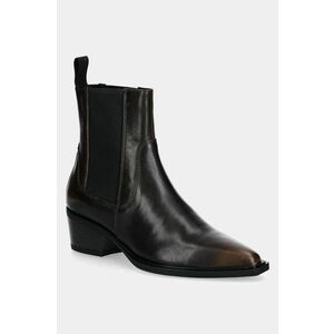 Vagabond Shoemakers ghete chelsea de piele KELSEY femei, culoarea maro, cu toc drept, 5810-218-33 imagine