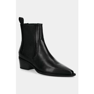 Vagabond Shoemakers ghete chelsea de piele KELSEY femei, culoarea negru, cu toc drept, 5810-201-20 imagine