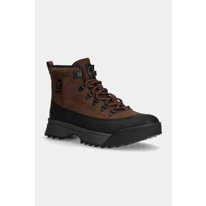 Sorel bocanci de piele SCOUT 87 PRO BOOT PLUS W barbati, culoarea maro, 2084861256 imagine