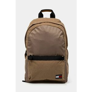 Tommy Jeans rucsac barbati, culoarea verde, mare, neted, AM0AM12619 imagine