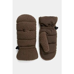 The North Face manusi Cragmont Fleece Mitt femei, culoarea maro, NF0A7WKT1OI1 imagine