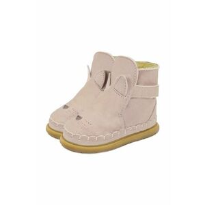 Donsje cizme de iarna pentru copii din piele intoarsa Dubu Classic Shoes Cat culoarea bej, 1500403 imagine