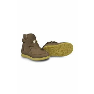 Donsje cizme de iarna pentru copii din piele intoarsa Dubu Special Shoes Stag culoarea maro, 1500602 imagine