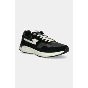 Stepney Workers Club sneakers Amiel S-Strike Suede Mix culoarea negru, YP01115 imagine