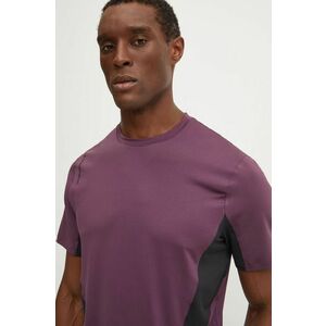 Reebok tricou de antrenament Certified Athlete+ culoarea violet, cu imprimeu, 100206790 imagine