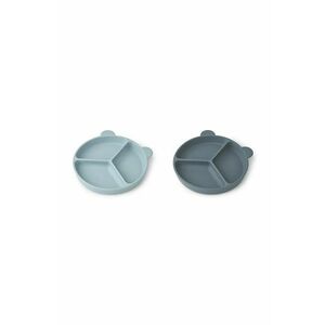 Liewood un set de farfurii Stacy Divider Suction Plate 2-Pack 2-pack LW15122 imagine