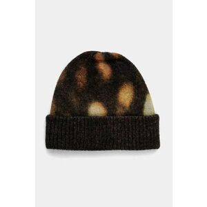 A.P.C. caciula de lana bonnet tail culoarea maro, de lana, WOART.M25086 imagine