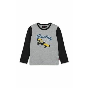 Lego longsleeve din bumbac pentru copii LWTANO 710 culoarea negru, cu imprimeu, 12011354 imagine