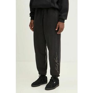 Karl Kani pantaloni de trening din bumbac culoarea negru, modelator, 60030052 imagine