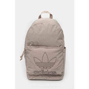 adidas Originals rucsac Adicolor culoarea bej, mare, cu imprimeu, IX7502 imagine