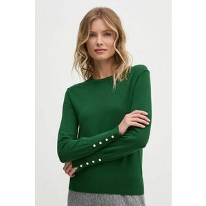 United Colors of Benetton pulover femei, culoarea verde, light, 104HD10CB imagine