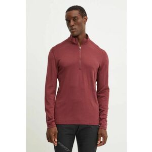 Icebreaker longsleeve funcțional Merino 260 Tech culoarea rosu, IBB0437201C1 imagine