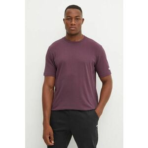 Champion tricou din bumbac barbati, culoarea violet, neted, 220425 imagine