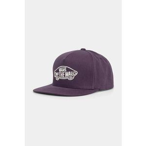 Vans șapcă de baseball din bumbac culoarea violet, cu imprimeu, VN000EZB11E1 imagine