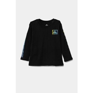 Quiksilver longsleeve din bumbac pentru copii REVIVAL LS culoarea albastru marin, cu imprimeu, EQKZT03554 imagine