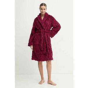 Dkny halat culoarea bordo, YI60027 imagine