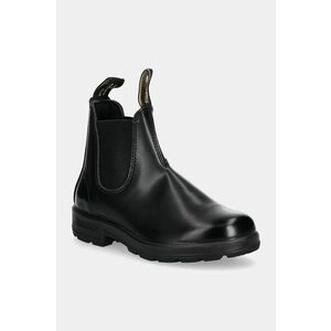 Blundstone ghete chelsea de piele femei, culoarea negru, cu toc plat, 2414 imagine