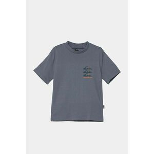 Quiksilver tricou de bumbac pentru copii VERTICAL LOGOS cu imprimeu, EQBZT04782 imagine