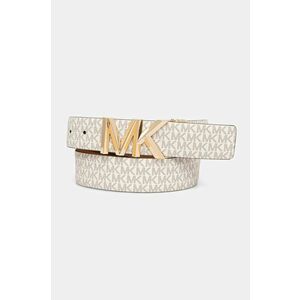 MICHAEL Michael Kors curea de piele cu doua fete femei, culoarea bej imagine