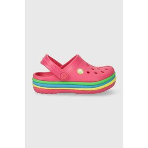 Crocs slapi copii 205205 culoarea roz imagine