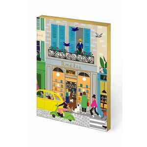 Galison notepad Parisian Life A5 imagine